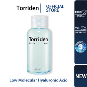 [Torriden] DIVE IN Low Molecular Hyaluronic Acid Toner Low pH Facial Astringent for Hydrating Exfoliating Refreshing 300ml | Toner