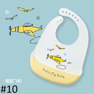 Silicone Bib Baby Bibs Waterproof Bibs Baby Apron Eating Cover