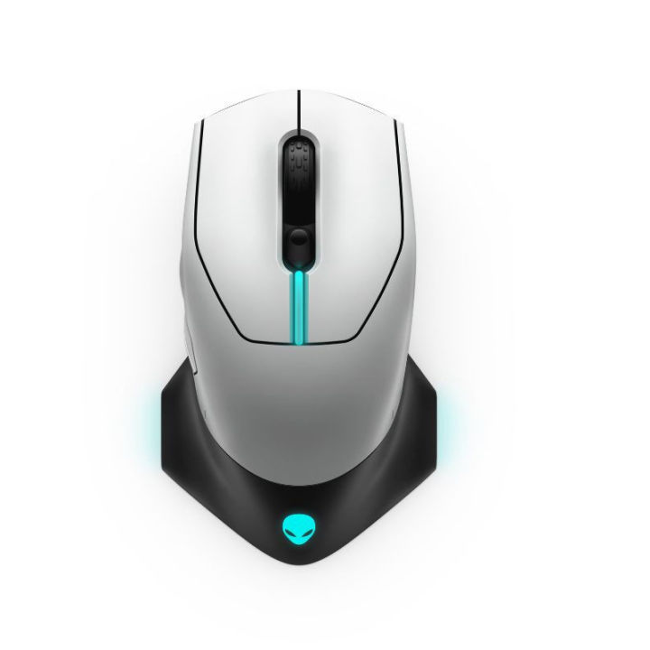 เมาส์เกมมิ่ง GAMING MOUSE DELL ALIENWARE AW610M LUNAR LIGHT (USB ...