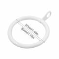 OOC 5 Colors Heavy Duty Practical Metal Curtain Rings For Curtains Rods Hanging Hooks Roman circle. 