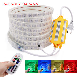 AceDeal [Support Lalamove Bulk Orders] 5050 RGB LED Strip Light (With Remote Control)Outdoor Waterproof RGB Strip Uesd For Room Home Decoration Cover Ceiling Lighting(No APP Control)