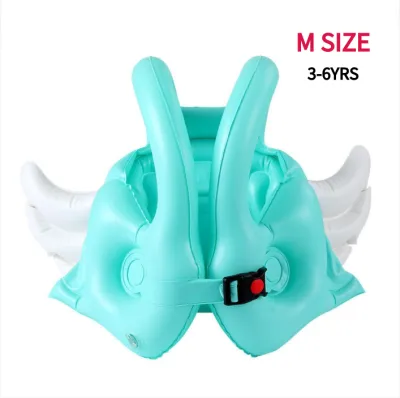 Kids Swimsuit Split Inflatable Swimming Ring Vest Children Swimming Beginners Equipment
