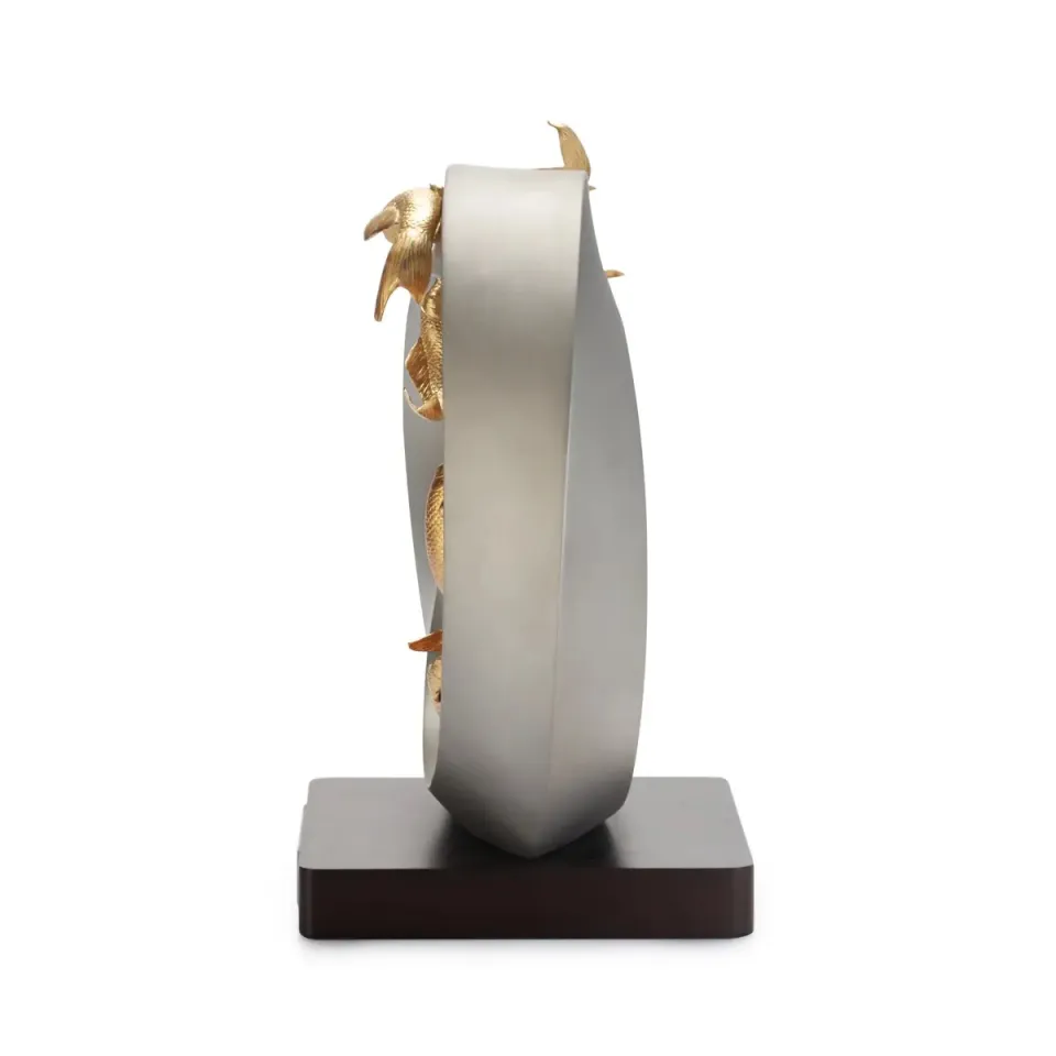 Royal Selangor Koi オブジェ 約23cm 錫 Pewter Koi Collection - Home