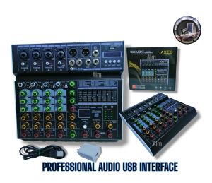 IMIX AXE 6 MIXER WITH EQUALIZER  BY TRIDENT STERIO GRAPHIC EQUALIZER