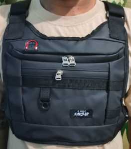 tas dada pria waterfroop/anti air