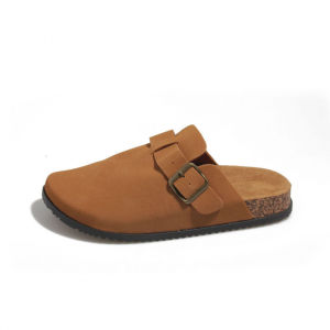 Free Shipping Summer WomenS 2026 Spring And Autumn New Style Thick-Soled Slip-On Sandals With A Closed Toe Design