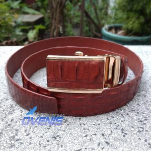 [FREE SHIP] Nịt Da Cá Sấu Thật Cho Nam - Ovenis