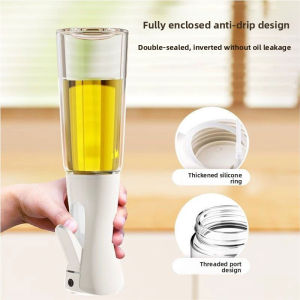 300ml Glass Oil Sprayer Bottle for Kitchen Food Grade Olive Oil Dispenser Mist Sprayer for BBQ Salad Frying