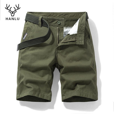 Hanlu Men's Casual Shorts cotton shorts casual overalls comfortable to wear