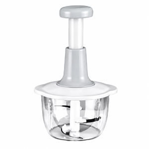 Manual Food Meat Grinder Chopper 2L Large Capacity Vegetable Meat Cutter Hand Press Food Processor / Pengisar Makanan