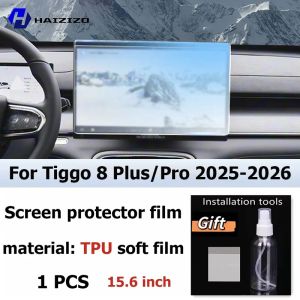 secr For Chery Tiggo 8 Plus/Pro 2025-2026 LCD Screen Anti fingerprint Matte TPU film Car navigation screen protector film Accessories 5B8Q6
