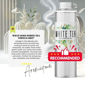 Aromique WHITE TEA Water Soluble Essential Oil for Diffusers Air Purifiers Room Aroma