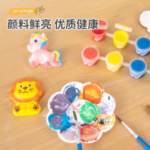 Bộ Tô Tượng Thạch Cao - DIY có thể dán trang trí bàn học tủ lạnh
