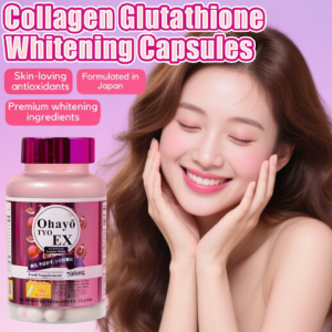 Glutathione Collagen Whitening Capsules Anti Aging Beauty Supplement Reduce Fine Lines Detox Support Healthy Glowing Skin