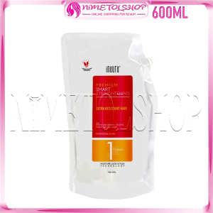 INAURA Straightening STEP 1 600ml Keratin Rebonding Smoothing Rambut Pelurus Premium Smart Smooth