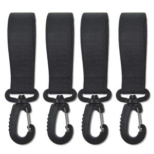 (Hook Spot)MIRACLE Universal Kereta Dorong Bayi Ibu Tas Aksesoris 360 Derajat Rotatable Hook Payung Mobil Velcro