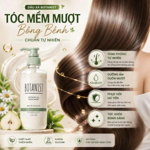 DẦU GỘI HỖ TRỢ PHỒNG TÓC BOUNCY VOLUME BOTANIST NHẬT BẢN (CHAI 460ML)