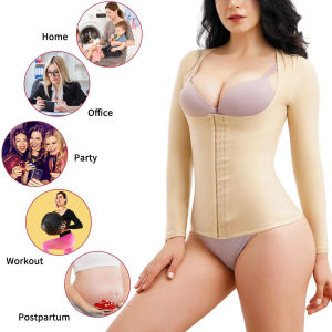 [HÀNG CAO CẤP] Áo Gen Định Hình Bắp Tay Eo Sau Phẫu Thuật Giúp Giảm Mỡ Định Hình Hiệu Quả Cho Chị Em