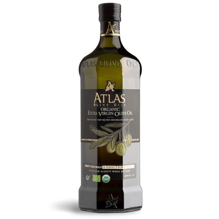 Atlas 1 LT Cold Press Extra Virgin Olive Oil with Polyphenol Rich
