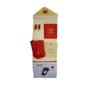YRNGJ Oxford Cloth Dormitory Storage Hanging Bag Space Saving Multi-layer Cartoon Hanging Bag Multifunctional Cute Sundries Organizer for Home