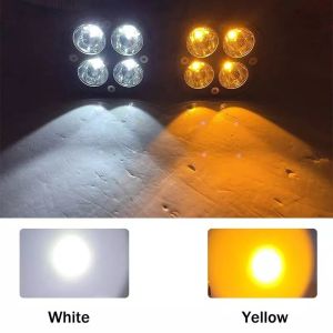 1คู่ สปอตไลท์สำหรับรถจักรยานยนต์ 24V 3นิ้ว แถบแสง สำหรับ 4X4 และ ฟสปอร์ตไลท์มอเตอร์ Offroad