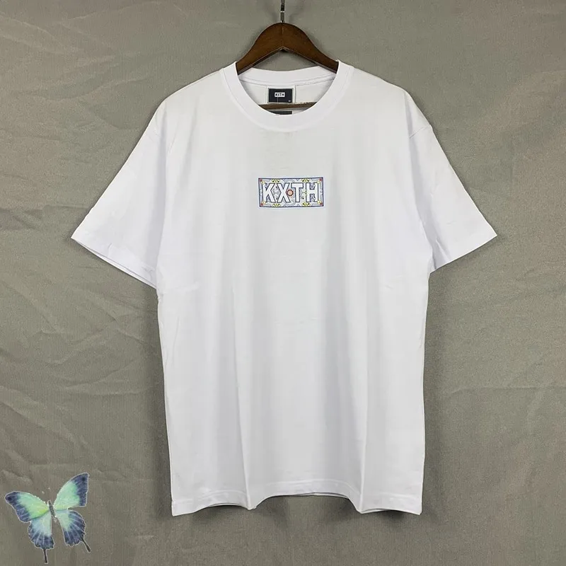 Kith box logo t shirt best sale