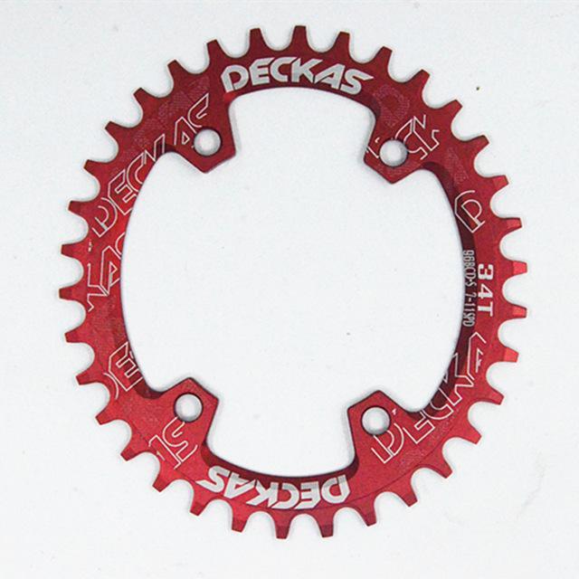 Deckas oval Chainring MTB Mountain bike bicycle chain ring BCD 96mm  32/34/36/38T plate 96bcd for 7-11 speed M7000 M8000 M9000 Lazada PH