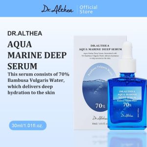 Dr. Althea Aqua Marine Deep Serum 30ml | 70% Bamboo Water Deep Hydrating & Soothing Serum | Anti-Aging & Skin Brightening Formula