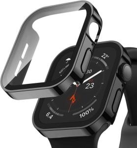 40mm 44mm Waterproof Watch Glass+Case for Apple Watch Series 9 8 7 6 SE 5 4 41 45 MM PC Full protection for iWatch 9 8 7 Cover