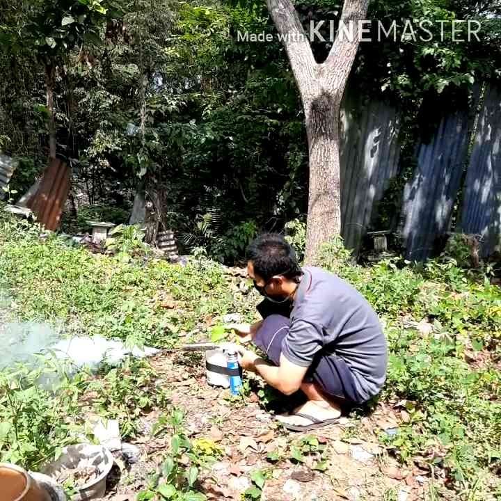 PROMO Mesin Alat Mini Fogging Fogger Foging Pembasmi Nyamuk Bonus Obat fogging 50ml