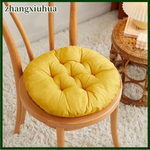 zhangxiuhua Office Chair Cushion Color Round Cushion Winter Warmth Cushion Household Dining Sofa Seat Pad Student Stool Butt Cushion