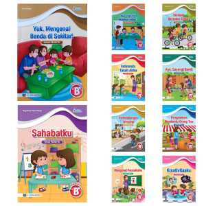Buku Paud Usia 5-6 Tahun Kurikulum Merdeka Penerbit CV. Arya Duta Paket 10 Buku
