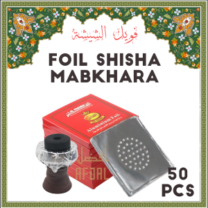 50Pcs Foil Mabkhara Foil Aluminium Foil With Holes Perforated 阿拉伯 锡纸 带孔