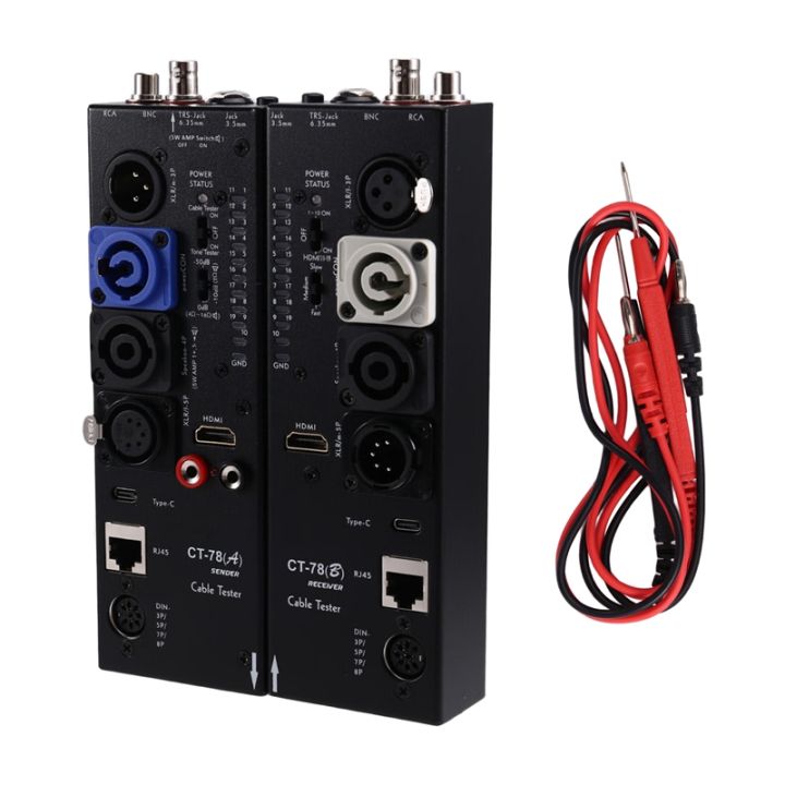 Audio Cable Tester -Compatible Automatic Detection in One Device ...
