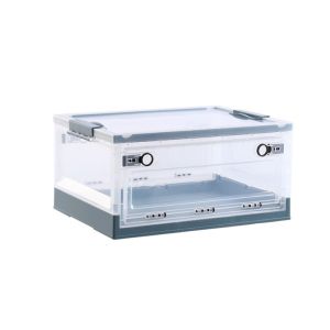 Small Size Collapsible High Quality Clear Organizer With Lids for Office and Bedroom-YT-795