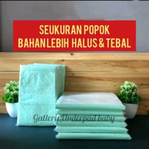 UNDERPAD BABY UNTUK BAYI Baru Lahir ISI 20 PCS Bahan Gel Insert Popok bayi
