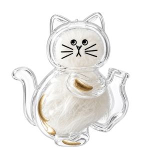 HUNIU Creative Pet Memorial Fridge  DIY Transparent Pet Hair Keepsake Box Remembrance Box Cute Dog Hair Collection Box Pet Souvenirs