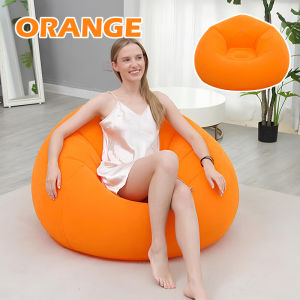 Inflatable Flocking Air Chair Lazy Sofa Living Room Decoration Malas Angin Kerusi Berbondong Kembung Ruang Tamu 充气植绒沙发