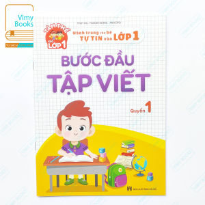 Sách - Bước Đầu Tập Viết - Combo 2 Quyển - Hành Trang Cho Bé Tự Tin Vào Lớp 1