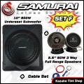 🔥 Hot Deal Underseat Subwoofer Combo Set 🔥 10'' 800W Underseat Amplifier Subwoofer Kereta Under Seat Sub Woofer + 2" / 2.5" Full Range Speaker Kereta. 