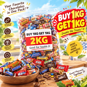 [BUY 1kg GET 1kg] Russian Chocolate Candy Bag 1kg | Mixed Chocolate Candy | Bulk Pack | Sweet Snacks 100g 250g 500g