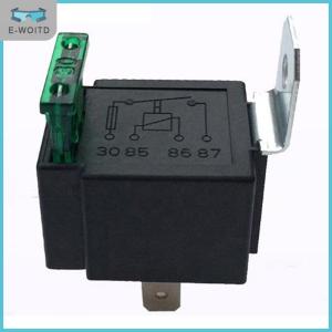 【SHENHAO3】 HAHA Wujiaxin 12V 30A รถยนต์รีเลย์สำหรับงานหนักฟิวส์4Pin ช่องเสียบเปิด ปิด SPST