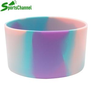 Sportschannel Silicone khởi động chống trượt dưới Bìa bảo vệ dưới đáy cơ sở bảo vệ cho Owala 24oz bình chai nước