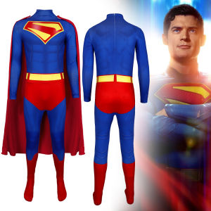 Halloween 2025 Superman Inheritance Cosplay Costume Krypton Clark Kent onesie Cross-border Performance Costume Gifts