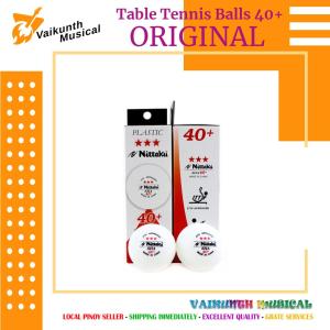 ORIGINAL Table Tennis Balls 40+ NSD NITTAKU 3 Star Polyballs