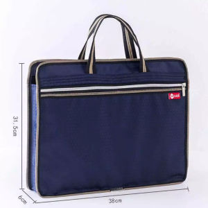 Tote Bag Storage Handbag Waterproof Large Capacity Briefcase Folder Document File Paper Organize