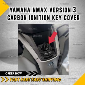 Yamaha NMAX V3 Plug & Play Hydro Dipped Carbon Ignition Cover