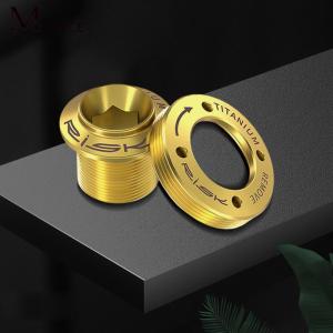 【MOJOYCE】ไทเทเนียมโลหะผสมข้อเหวี่ยงสกรูล็อคกับจักรยานเหวี่ยงแขนฝาคลุมข้อเหวี่ยงสกรูจักรยานเหวี่ยงติดตั้งสกรูเข้ากันได้กับ SRAM NX-GX-XX1-EAGLE