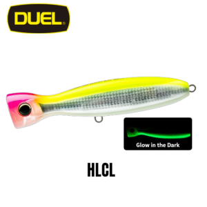 DUEL - HARDCORE BULLET BULL FLOATING 130mm/160mm F1205/F1206 POPPER FISHING LURES
