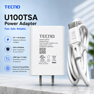 NEXUSS : Tecno 2.4A USB Cable |type c Boost Tecno Original Super 18W Fast Charger + 2.4A USB Cable |type c / Micro USB